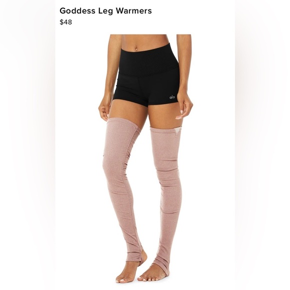 ALO Thigh-High Leg Warmers - Picture 6 of 7